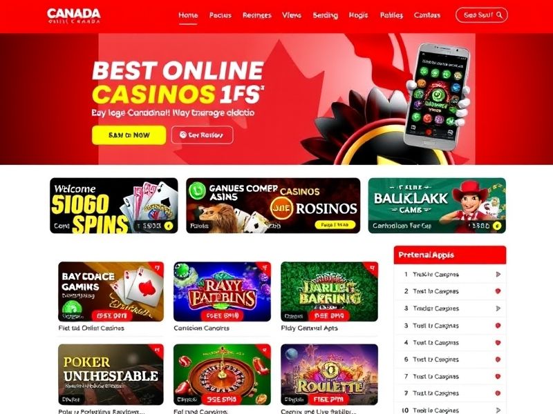 Discover the best online casinos in Canada for 2024. Get expert reviews of top-rated platforms, game variety, bonuses, and safety tips. Find your top-rated Canada casino website now.